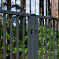 Hegnsstolpe 80x80x2 mm, længde 2,4 m, antracitgrå GPV-700-73 (7)