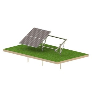 Solar KIT T1V Ultra Strong – jordbaseret PV-konstruktion til 4 paneler