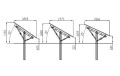 Solar KIT T1V Light jordkonstruktion til 6 PV-paneler GPV-T1V-L6 (3)