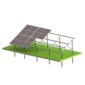 Solar KIT N2V Strong – jordbaseret PV-konstruktion til 16 paneler
