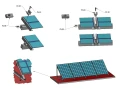 Monteringstrekant 30 Lodret 1400x1150x682 PV-09-03 (4)