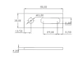 Monteringsadapter - flad vinkel PV-07-01 (1)