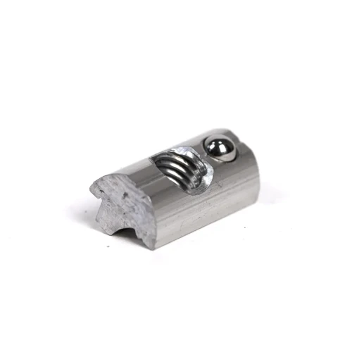 Roll-In T-møtrik med kuglefjeder M8 (Nutenstein) PV-05