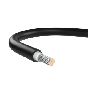 Kabel til fotovoltaiske installationer H1Z2Z2-K klasse D 10mm sort