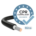 Kabel til fotovoltaiske installationer H1Z2Z2-K klasse B2 (CPR) Sort 10mm IKKE-BRÆNDBAR 000-118 (2)