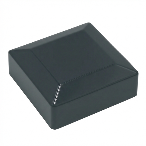 Hatte afdakning til hegnsstolpe 100x100 grafit 000-133 (1)