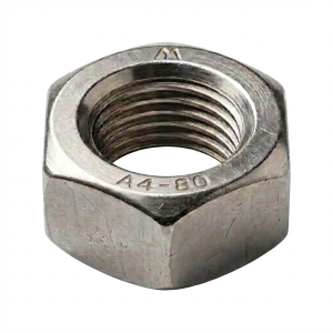 Sekskantmotrik M6 DIN 934 A4-80