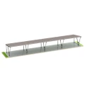 Solcellecarport VICA til 8 køretøjer Solcelleparkering 4x2 moduler GPV-105-08 (2)
