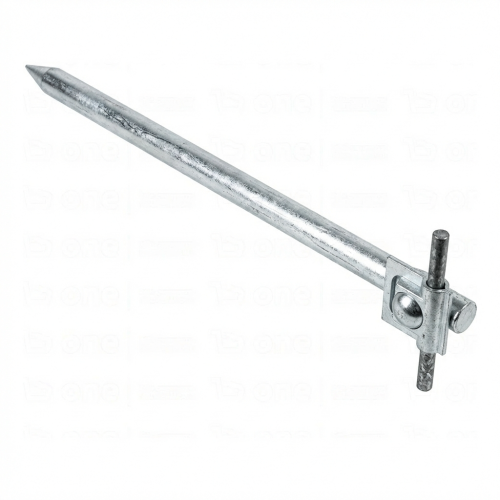 Jordspyd med låsemekanisme l=35cm galvaniseret stål 000-162 (1)
