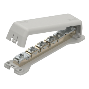 Udligningsskinne 7x 25mm², 1x B til 30mm, 1x 8-10mm