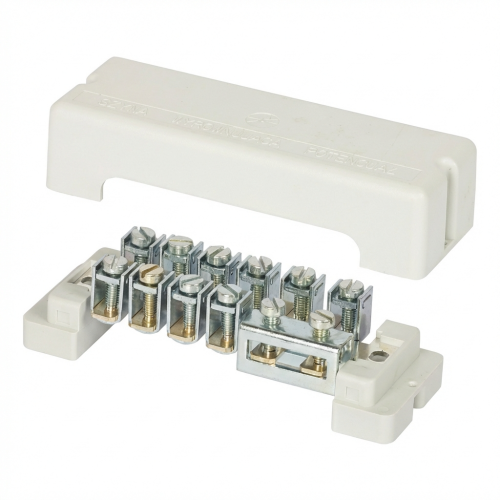 Udligningsskinne 10x 4-35mm2, 1x 30x4mm 000-178 (1)