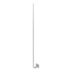 Lynspydsspids til skorsten h=1500mm aluminium