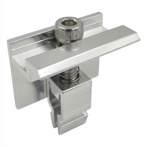 Sideklemme H35 L50 Klik (type 2) Anodiseret sølv