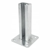 Stolpefod til hegn 60x40 galvaniseret