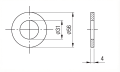 Skive M30 DIN 125 A2 140 HV 28- 50 stk 000-168 (2)