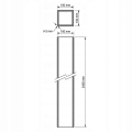 Gevindstang A2-70 M12x1000mm rustfrit stål DIN 976 000-189 (3)