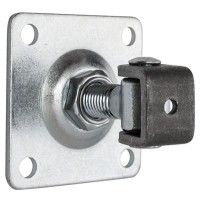Justerbart hængsel med skilt M16 80x80x3 (36)