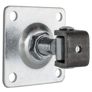 Justerbart hængsel med skilt M16 80x80x3 (36)