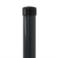 Hegn stolpe Fi 48,3x1,5, længde 2,3 m, grafit RAL 7016 000-227 (1)