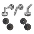 Glastag system M10 3-delt afstivning fi 10 mm glas 8-17,52 mm AISI 304 satin 000-261 (1)