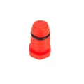 Tæthedsprøvningsprop til rør 16 mm rød. 000-097 (4)