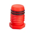 Tæthedsprøvningsprop til rør 25/26 mm rød. 000-101 (1)
