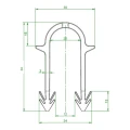 Taker med klips 60 mm (2700 stk.) - KIT 000-259 (5)