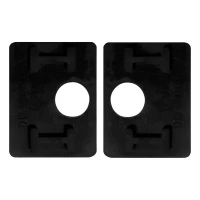 Trykgummi 10mm til beslag 52K2, 90K5, 18K5