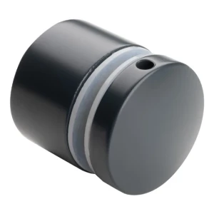 Punktbeslag til glas 8-21,52 mm fi 50/30/M10x40 aisi 304 fladt system antracit