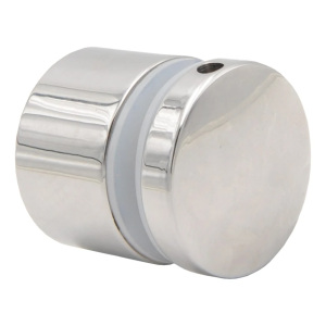 Punktbeslag til glas 8-21,52 mm fi 50/30/M10x45 AISI 304 fladt system blank