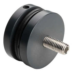 Punktbeslag glas 8-17,52mm fi 50/8/M10x50 AISI304 fladt system antracit