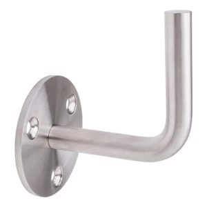 Gelænderholder til svejsning fi 70/14mm vægmonteret AISI304 satin
