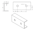 Profilforbindelse 10cm Anodiseret PV-18-04 (1)