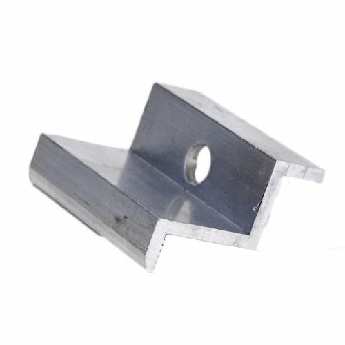 Endeklemme H32 Aluminium 6060 hul M8 PV-03-03