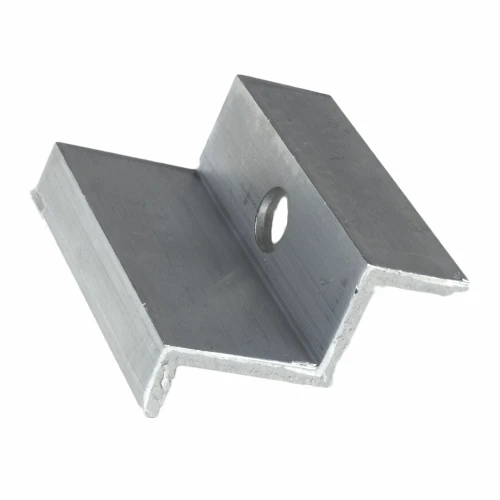 Endeklemme H35 Aluminium 6060 hul M8 PV-03-05