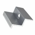 Endeklemme H40 Aluminium 6060 hul M8 PV-03-09
