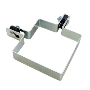 Hjørneklæmme til hegnsplader 100x100 mm galvaniseret
