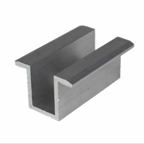 Mellemste Klemme H24 Aluminium 6060 Hul M8 PV-04-01