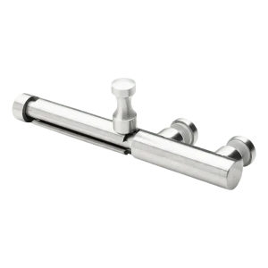 Stalrigle til glasporten AISI 304 ø20 mm satin – skrumonteret