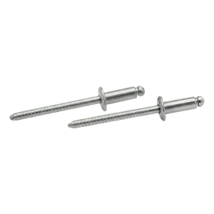 Blindniet rustfrit stål 4x10 mm A2 riflet DIN 7337