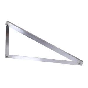 Monteringstriangel 25° 890x810x380 mm aluminium til solcelleanlæg