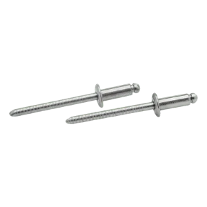 Brudnit riflet 4x12 mm DIN 7337 – rustfrit stål A2 (AISI 304)