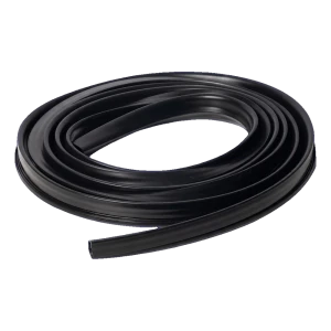 Kozza – EPDM-pakning til aluminiumsgreb på glas 16–17,52 mm, rulle 50 m, sort