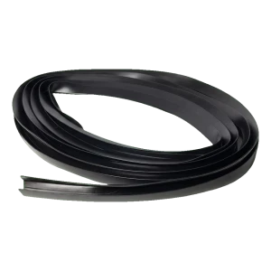Kozza – EPDM tætning til aluminium glasholder til glas 20–21,52 mm, rulle 50 m, sort