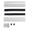 Kozza KB5000 – komplet fransk altan i aluminium H1100 mm, fladt system, mat anodisering 000-850 (6)