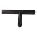 PSG dørgreb ensidig rund sort 32×1200 mm AISI 304 – montering 45° 000-721 (3)