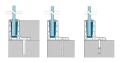 Kozza KE 105 – L-profil i aluminium til heldækket glasbalustrade 5000 mm sort 000-872 (7)