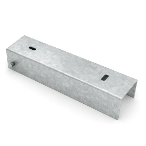 C-profil forbindelsesbeslag til sokkelelement 200x50 galvaniseret GPV-700-34 (1)