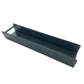 U-profil forbindelsesbeslag holder til sokkelelement 250x50 Antracit Grafit GPV-700-36 (2)
