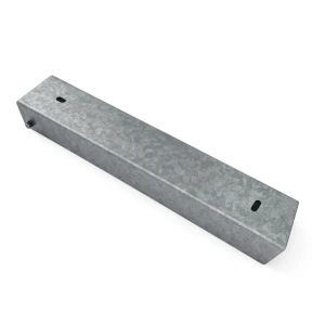 C-profil forbinder beslag til sokkelmur 300x55 galvaniseret